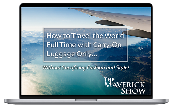 Video - How to travel the world full time with carry-on luggage only