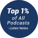 Top 1 of all podcast circle icon