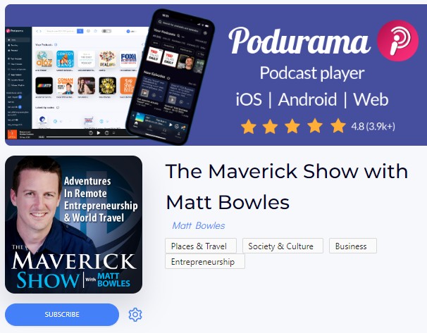 Podurama - The best free AI-powered podcast app